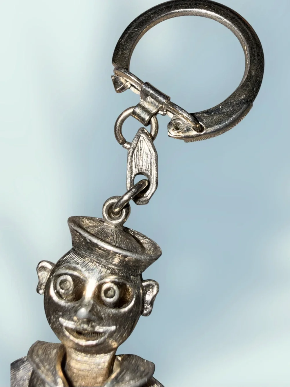 Vintage Silvertone Sailor Man Movable Keychain – Articulated Figure